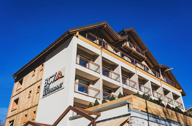 Nieuw hotel in de Franse Alpen